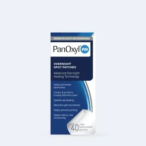 Panoxyl Overnight Spot Patches Advanced Overnight Healing Technology (40 Patches)